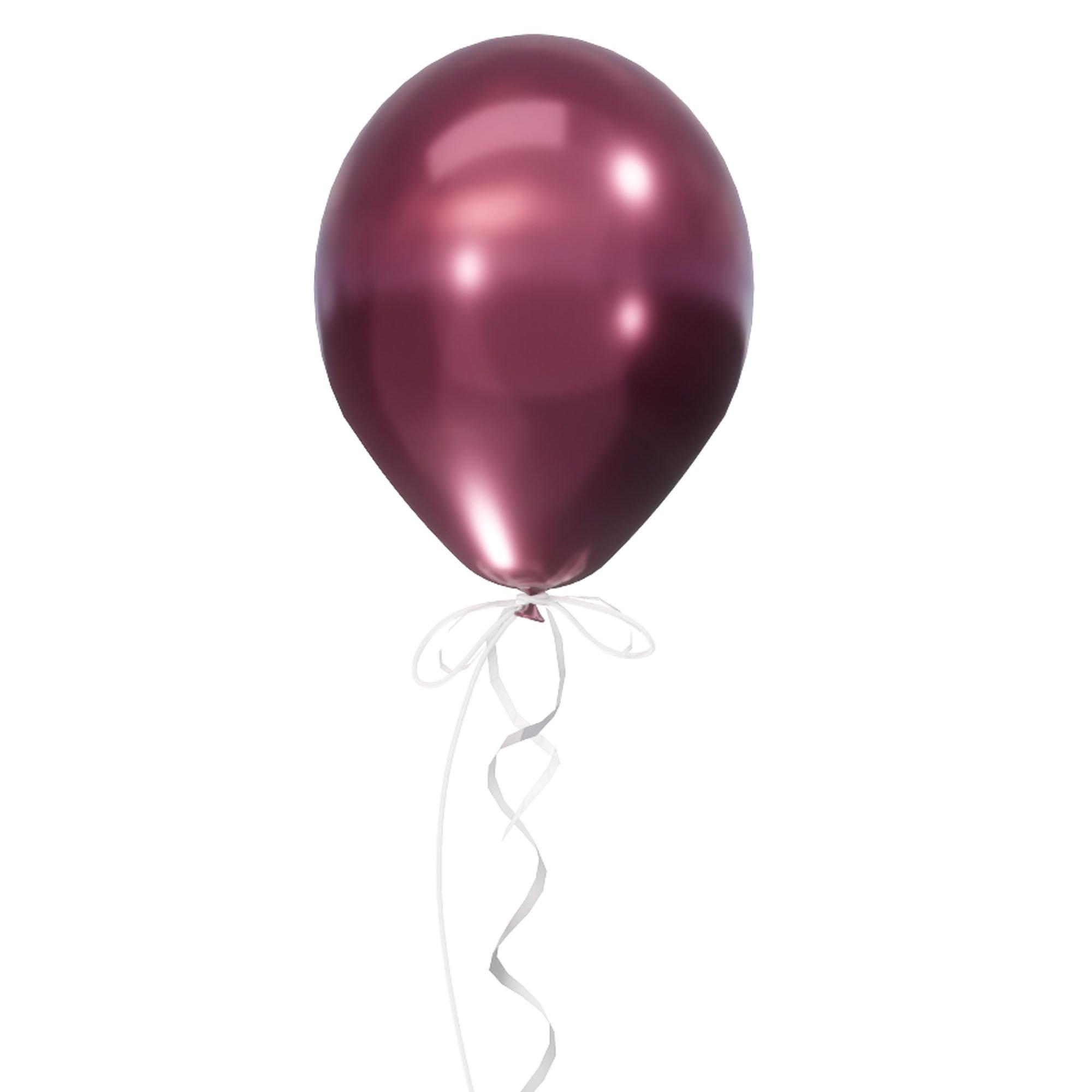 25ct, 12in, Metallic Lux™ Cherry Liquor Red Premium Latex Balloons - Luxaire™